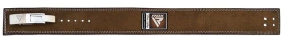 BELT PRO LIVER BUCKLE BROWN LEATHER PLUS-XL