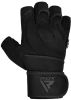 GYM GLOVE MICRO BLACK PLUS-M