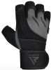 GYM GLOVE MICRO GRAY/BLACK PLUS-XL