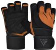 GYM GLOVE MICRO TAN/BLACK PLUS-S