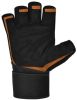 GYM GLOVE MICRO TAN/BLACK PLUS-S