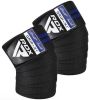 GYM KNEE WRAP R11 BLACK/BLUE