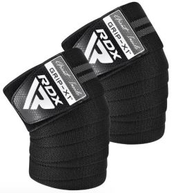 GYM KNEE WRAP R11 BLACK/GREY