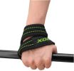 GYM LIFTING COTTON 8 STRAPS ARMY GREEN-M