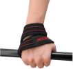 GYM LIFTING COTTON 8 STRAPS RED-S