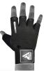 GYM TRAINING GLOVES T2 HALF BLACK-S