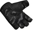 GYM TRAINING GLOVES T2 HALF BLACK-S