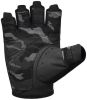 GYM TRAINING GLOVES T2 HALF BLACK-S