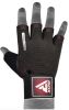 GYM TRAINING GLOVES T2 HALF RED-XL