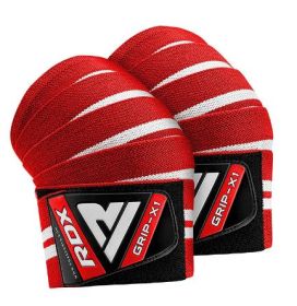 GYM KNEE WRAPS K4 RED PLUS