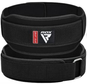 WEIGHT LIFTING DOUBLE BELT RX5 BLACK-L