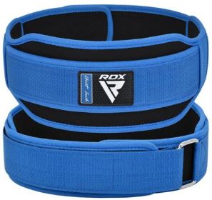 WEIGHT LIFTING DOUBLE BELT RX5 BLUE-L