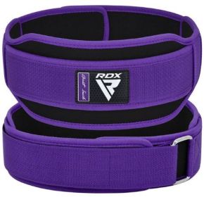 WEIGHT LIFTING DOUBLE BELT RX5 PURPLE-M