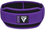 WEIGHT LIFTING DOUBLE BELT RX5 PURPLE-M