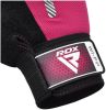 GYM WEIGHT LIFTING GLOVES W1 FULL PINK-L