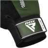 GYM WEIGHT LIFTING GLOVES W1 FULL ARMY GREEN PLUS-S