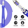 SKIPPING ROPE ALUMINIUM HANDLE W2 BLUE-10.3FT (15596) + WIRE