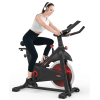 Indoor Cycling Exercise Bike Stationary, Home Gym Workout Fitness Bike with Comfortable Cusion, LCD Display and Hand Pulse