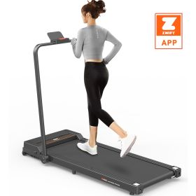 KF6002-PRO Under Desk Walking Pad Treadmill with Bluetooth APP Foldable Handlebar