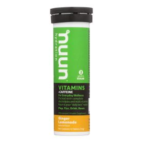 Nuun Hydration Drnk Tab - Ginger Lemonade - Case of 8 - 12 TAB