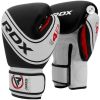 BOXING GLOVE KIDS WHITE/BLACK 6oz