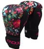 BOXING GLOVES FL-3 FLORAL BLACK-10OZ