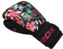 BOXING GLOVES FL-3 FLORAL BLACK-10OZ