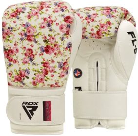 BOXING GLOVES FL-6 WHITE-12OZ (size: 08oz)