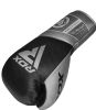 BOXING GLOVES MARK PRO FIGHT TRI KORTA 2 SILVER-10OZ