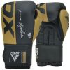 BOXING GLOVES REX F4 WHITE/BLACK-10oz