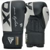 BOXING GLOVES REX F4 WHITE/BLACK-12oz