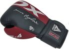 BOXING GLOVES REX F4 MAROON/BLUE-10oz