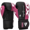 BOXING GLOVES REX F4 WHITE/BLACK-10oz