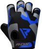 GYM GLOVES SUMBLIMATION F6 BLUE-L