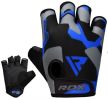 GYM GLOVES SUMBLIMATION F6 BLUE-L