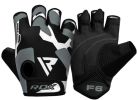 GYM GLOVES SUMBLIMATION F6 BLACK/GREEN-M