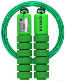 SKIPPING ROPE KIDS PLASTIC ABS PINK-10FT (17590) (Color: Green)