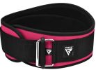 WEIGHT LIFTING BELT EVA CURVE RX3 SHARP PINK-M