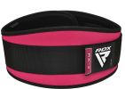 WEIGHT LIFTING BELT EVA CURVE RX3 SHARP PINK-M