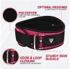 WEIGHT LIFTING BELT EVA CURVE RX3 SHARP PINK-M