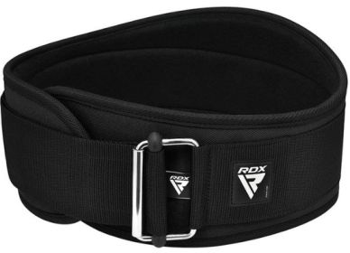 WEIGHT LIFTING BELT EVA CURVE RX3 BLACK-XL (Color: Black, size: XL)