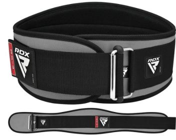 WEIGHT LIFTING BELT EVA CURVE RX3 ARMY GREEN-L (Color: GRAY, size: L)