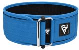 WEIGHT LIFTING STRAP BELT RX1 BLUE-S