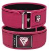 WEIGHT LIFTING STRAP BELT RX1 PINK-XS