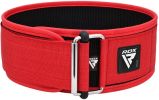 WEIGHT LIFTING STRAP BELT RX1 RED-XL