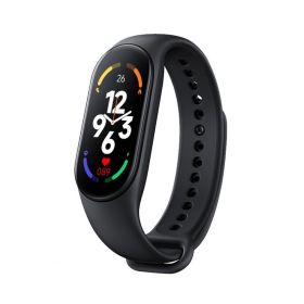 M7 Smart Watch Bluetooth Step Counting Sports Smart Bracelet Fitness Tracker Heart Rate Blood Pressure Sleep Monitor Smartwatch (Ships From: CN, Color: Black)