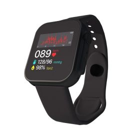 Usb Charging Fitness Tracker Bluetooth 4.0 Heart Rate Monitor Led Digital Sport Smart Watch For Andorid IOS 1.44 Inch Wristband (Ships From: China, Color: 1)