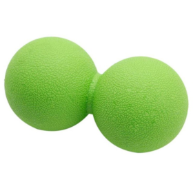 Peanut Yoga Massage Ball; Trigger Point Ball; Fascia Release; Foot TPE Trigger Point Therapy Balls (Color: Green)