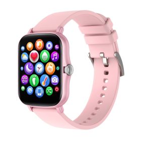 Smart Watch Heart Rate Sleep Monitoring Sports Bracelet (Color: Pink)