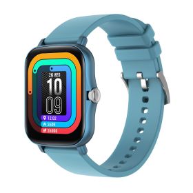 Smart Watch Heart Rate Sleep Monitoring Sports Bracelet (Color: Blue)